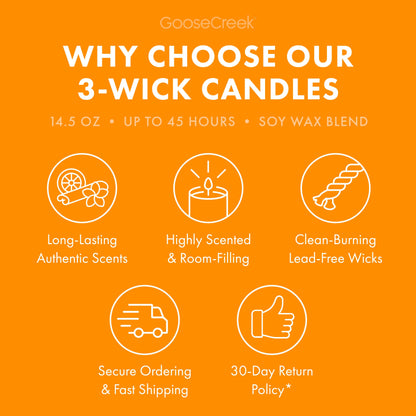 Vanilla Pumpkin Waffle 3-Wick Candle