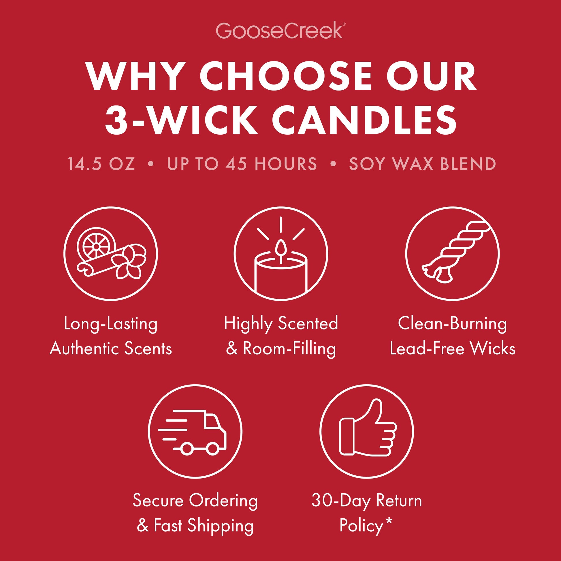 Warm Apple Pie 3-Wick Candle