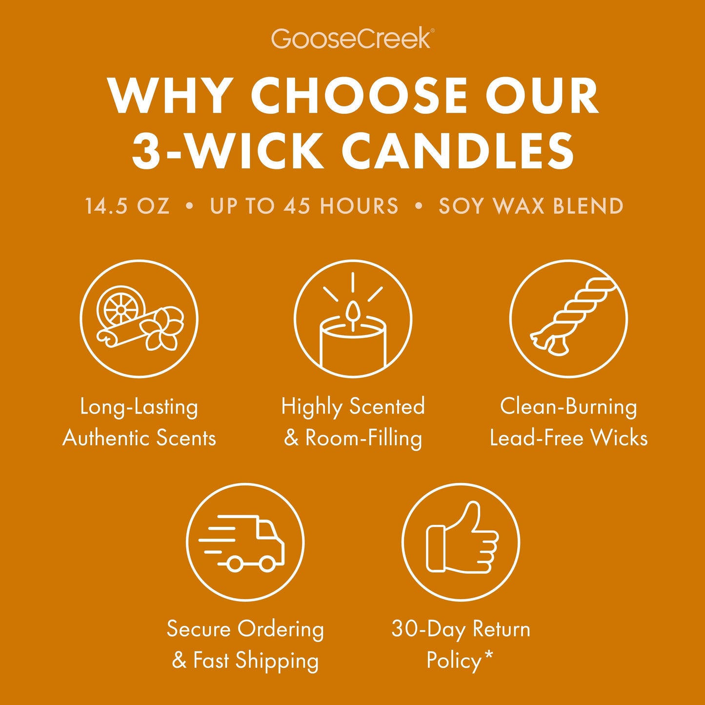 Warm Spice Cake 3-Wick Candle