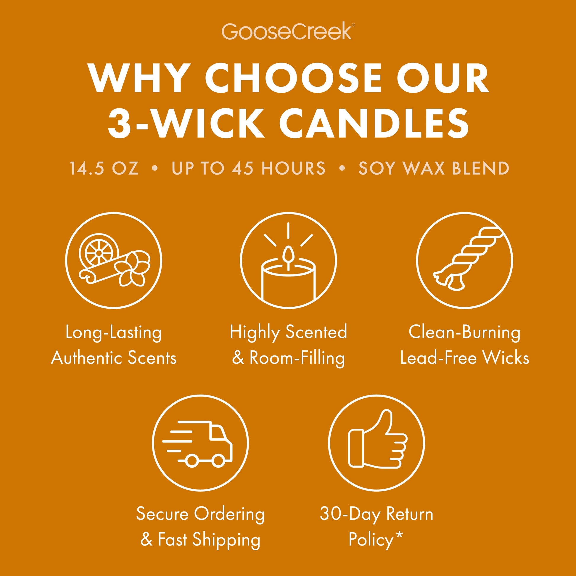 Warm Spice Cake 3-Wick Candle